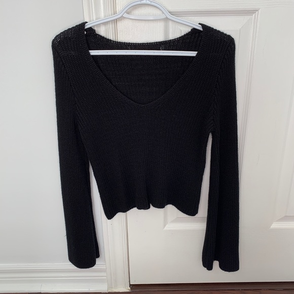 Black wool shirt - Picture 1 of 2